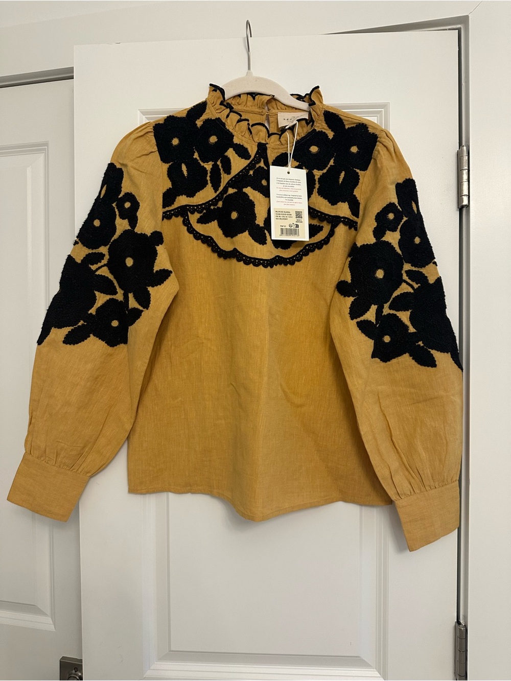 NWT Sézane ELISEA BLOUSE - Picture 4 of 4